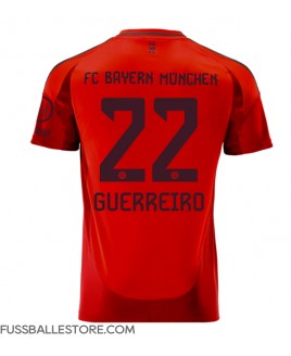 Günstige Bayern Munich Raphael Guerreiro #22 Heimtrikot 2024-25 Kurzarm